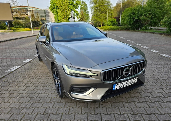 Volvo V60 cena 98500 przebieg: 164354, rok produkcji 2019 z Bydgoszcz małe 781